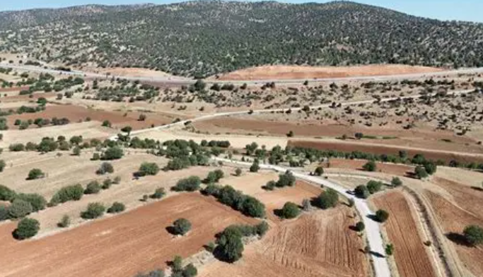   KONYA GÜNEYSINIR GÜRAĞAÇ  KÖYÜNDE 8.687 M² BAĞ  SATILIKTIR