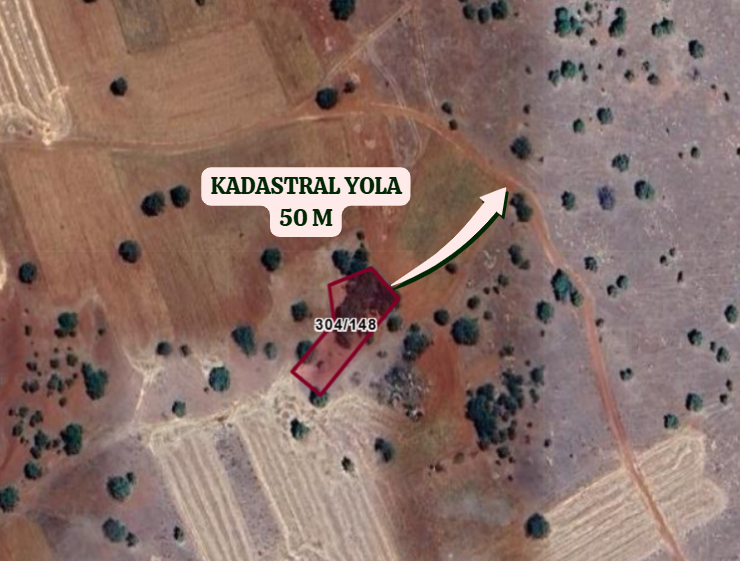 KONYA GÜNEYSINIR KIZILÖZ  KÖYÜNDE  795   M²  TARLA  SATILIKTIR - KONYA GÜNEYSINIR fotoğraf 3