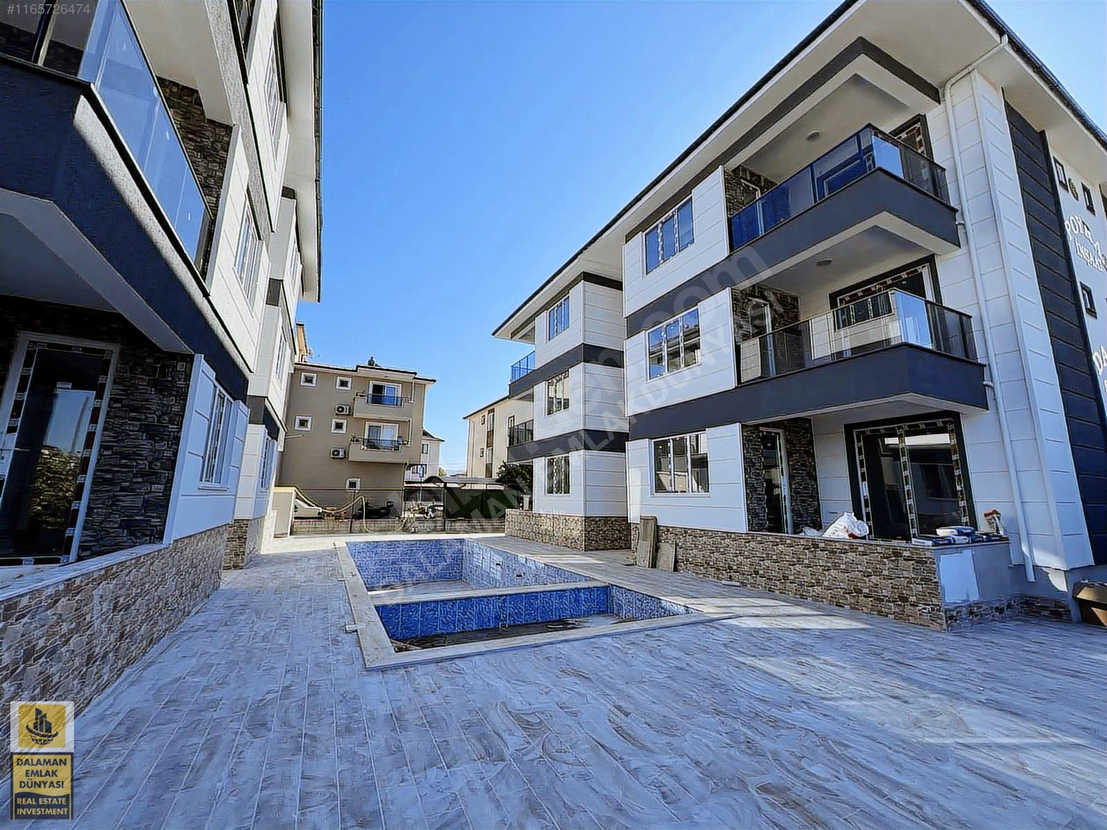 SAHİBİNDEN HAVUZLU SİTEDE SATILIK 1+1 DAİRELER - MUĞLA DALAMAN fotoğraf 11