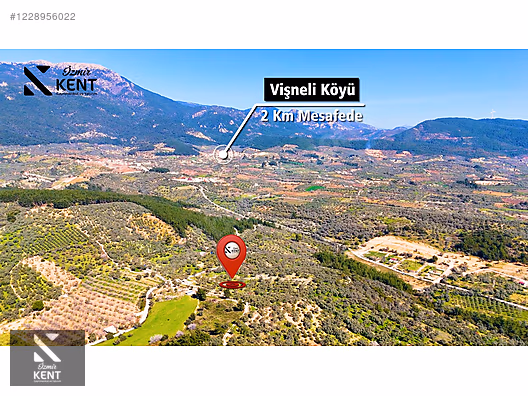 Kemalpaşa Vişneli Satılık 370 m2 Bahçe Elektrik Su Yol - İZMİR KEMALPAŞA fotoğraf 16