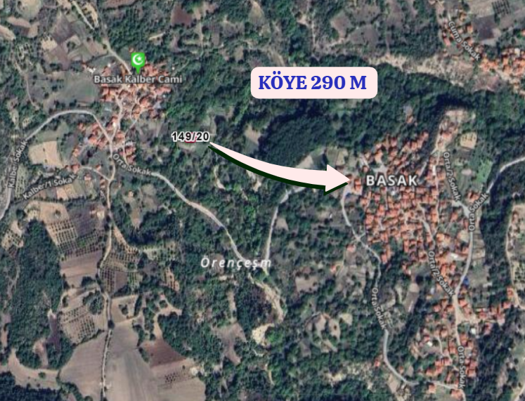 BURSA KELES BAŞAK KÖYÜNDE 286 M² BAHÇE SATILIKTIR - BURSA KELES fotoğraf 4