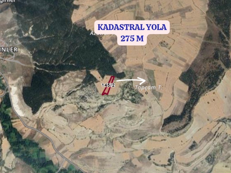    KÜTAHYA GEDİZ YEĞİNLER  KÖYÜNDE 5.332  M² TARLA  SATILIKTIR - KÜTAHYA GEDİZ fotoğraf 4