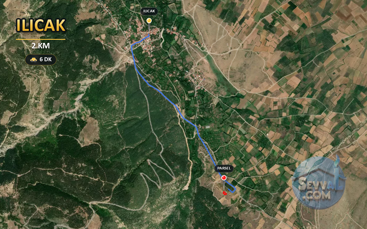 KONYA AKŞEHİR ILICAK 766 m² SATILIK ARSA - KONYA AKŞEHİR fotoğraf 6