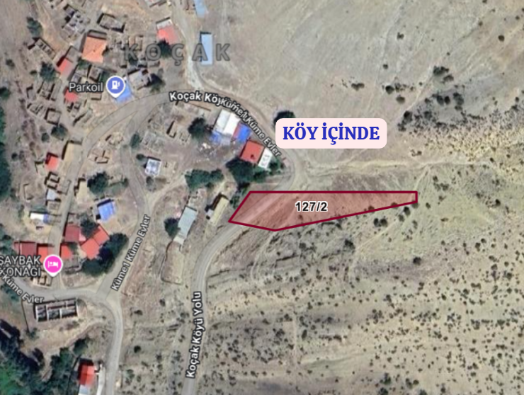 NİĞDE ULUKIŞLA KOÇAK KÖYÜNDE 1.547 M²  ARSA  SATILIKTIR - NİĞDE ULUKIŞLA fotoğraf 4