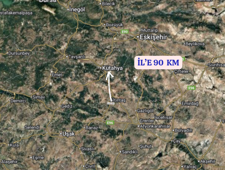 KÜTAHYA ALTINTAŞ OSMANİYE   KÖYÜNDE  12.751 M² TARLA  SATILIKTIR - KÜTAHYA ALTINTAŞ fotoğraf 6