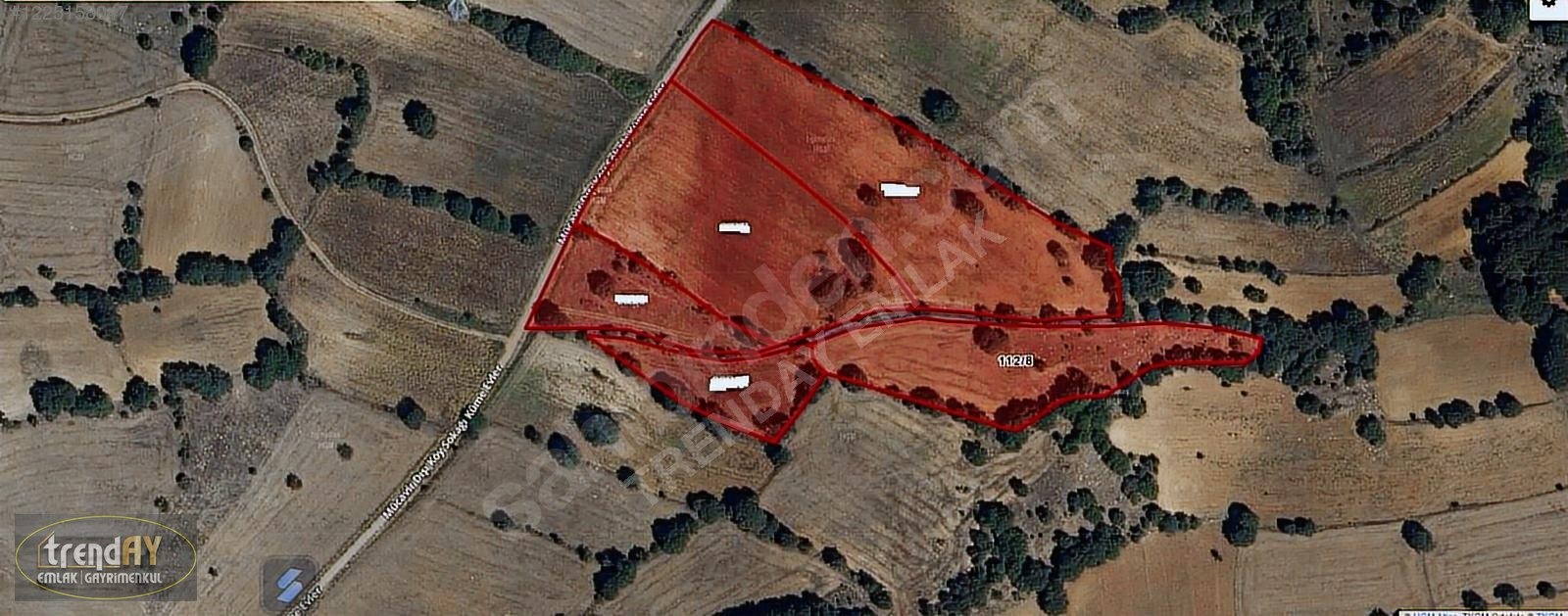 Dübekli Köyü'nde 10.570 m² Kadastral Yola Cepheli Tarlalar - BİLECİK BOZÜYÜK fotoğraf 6