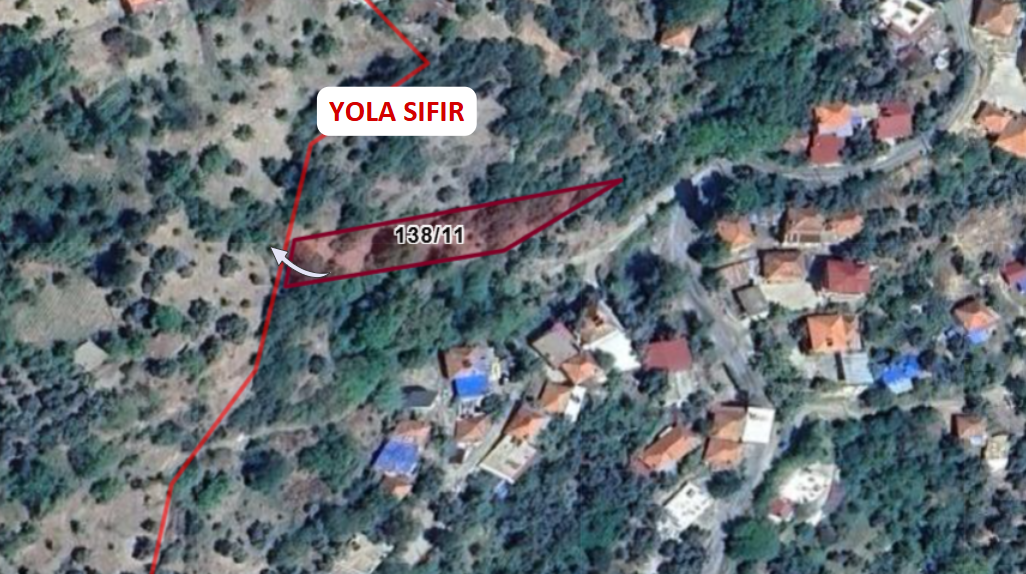 AYDIN EFELER ORTAKÖY KÖYÜNDE 1.260 M² ARSA SATILIKTIR. - AYDIN EFELER fotoğraf 4