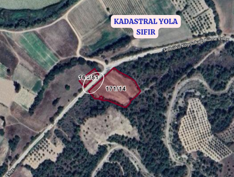 BİLECİK MERKEZ SELBÜKÜ KÖYÜNDE 4.858 M²  TARLA SATILIKTIR - BİLECİK MERKEZ fotoğraf 3