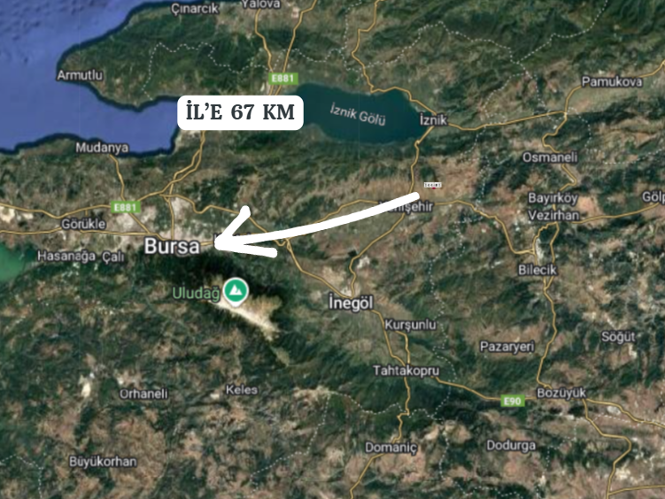 BURSA YENİŞEHİR ÇELEBİ  KÖYÜNDE 636  M² TARLA  SATILIKTIR - BURSA YENİŞEHİR fotoğraf 6