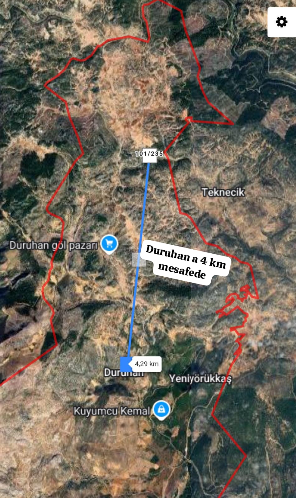    MERSİN AYDINCIK DURUHAN KÖYÜ 15.149M² BAĞIMIZ SATILIKTIR.   - MERSİN AYDINCIK fotoğraf 4