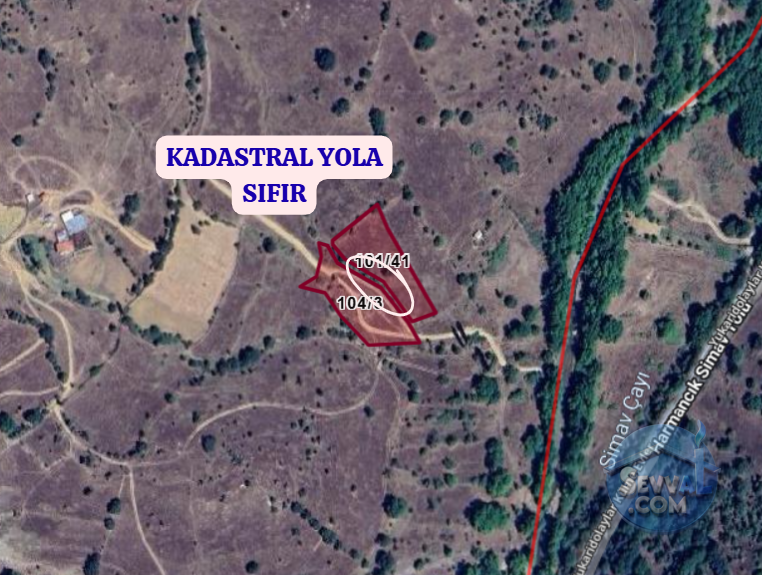 KÜTAHYA SİMAV YAVI   KÖYÜNDE 2.465 M² TARLA  SATILIKTIR - KÜTAHYA SİMAV fotoğraf 3