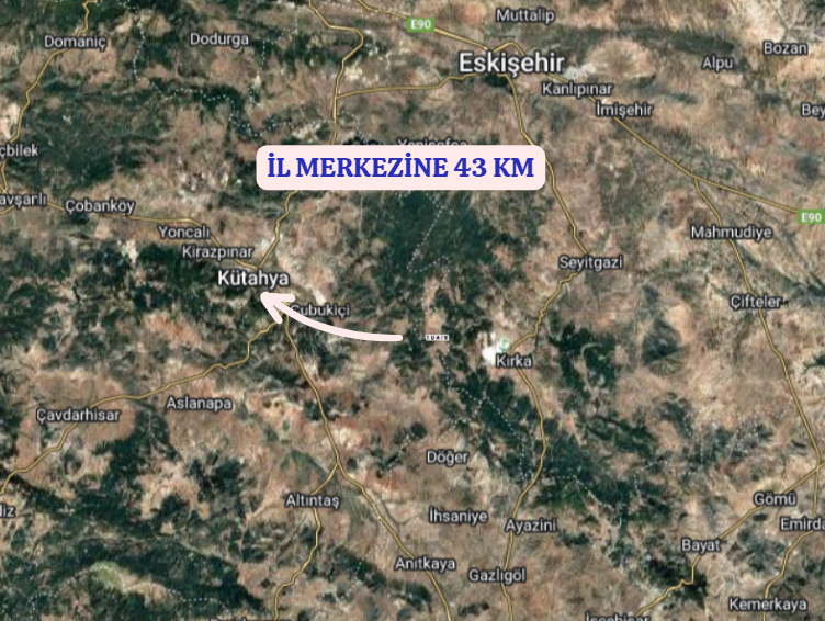 KÜTAHYA MERKEZ MAKASALANI  KÖYÜ’NDE 8.894 M² TARLA SATILIKTIR  - KÜTAHYA MERKEZ fotoğraf 5