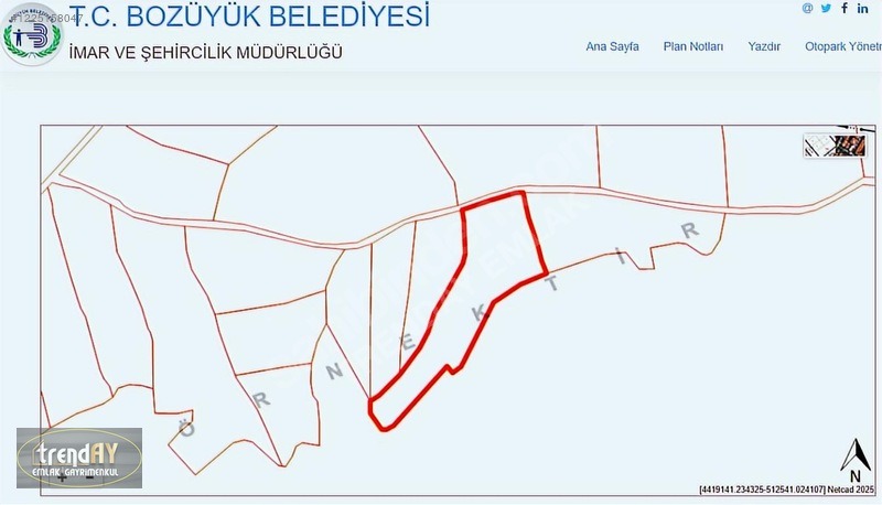 Dübekli Köyü'nde 10.570 m² Kadastral Yola Cepheli Tarlalar - BİLECİK BOZÜYÜK fotoğraf 14