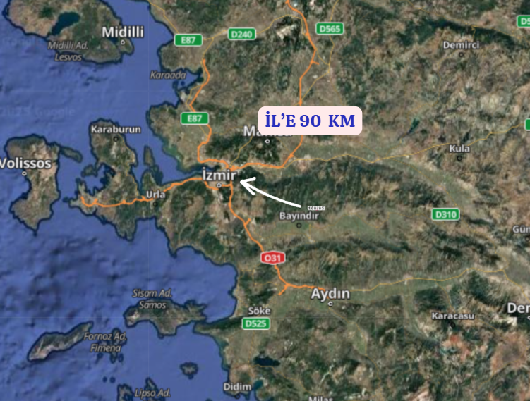 İZMİR BAYINDIR GAZİLER  KÖYÜNDE 238 M² ZEYTİNLİK  SATILIKTIR - İZMİR BAYINDIR fotoğraf 6