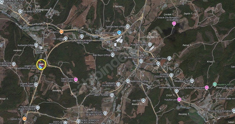 EMSALSİZ ASFALTA SIFIR 843 M2 FIRSAT - KOCAELİ GEBZE fotoğraf 3