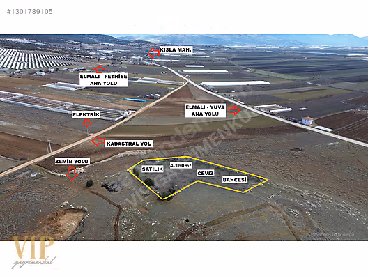 VİP GAYRİMENKUL'den KIŞLA MAH. ANAYOL CEPHELİ 4.320m² ARAZİ - ANTALYA ELMALI fotoğraf 4