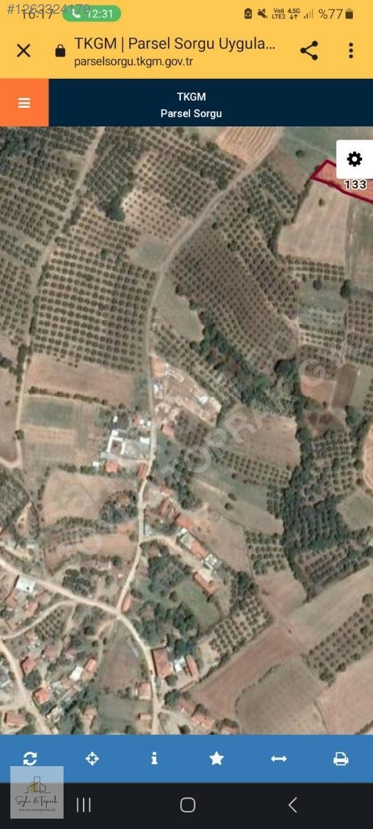 BALİKESİR GÖNEN HAVUTCA KOY CİVARİ 1.440,83m2 - BALIKESİR GÖNEN fotoğraf 9