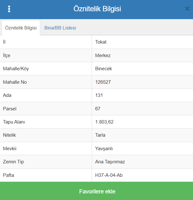TOKAT MERKEZ BİNECEK KÖYÜNDE 1.803 M² TARLAMIZ SATILIKTIR. - TOKAT MERKEZ fotoğraf 5