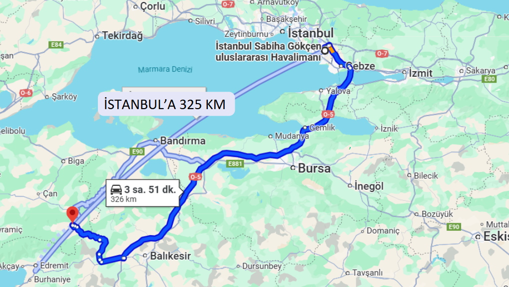 ÇANAKKALE YENİCE BAYATLAR KÖYÜNDE 338 M² ARSA SATILIKTIR. - ÇANAKKALE YENİCE fotoğraf 8