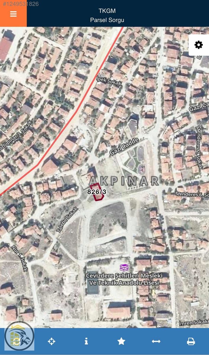 ASLAN EMLAK'TAN KÜTAHYA/EMETTE 390M2 İMARLI ARSA - KÜTAHYA EMET fotoğraf 3