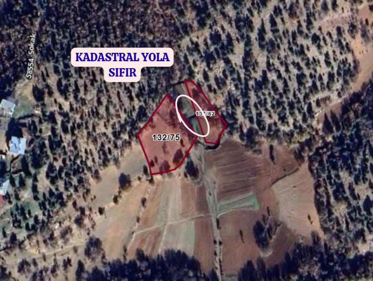 KONYA BOZKIR KARAYAHYA  KÖYÜNDE  1.890 M² TARLA SATILIKTIR - KONYA BOZKIR fotoğraf 3
