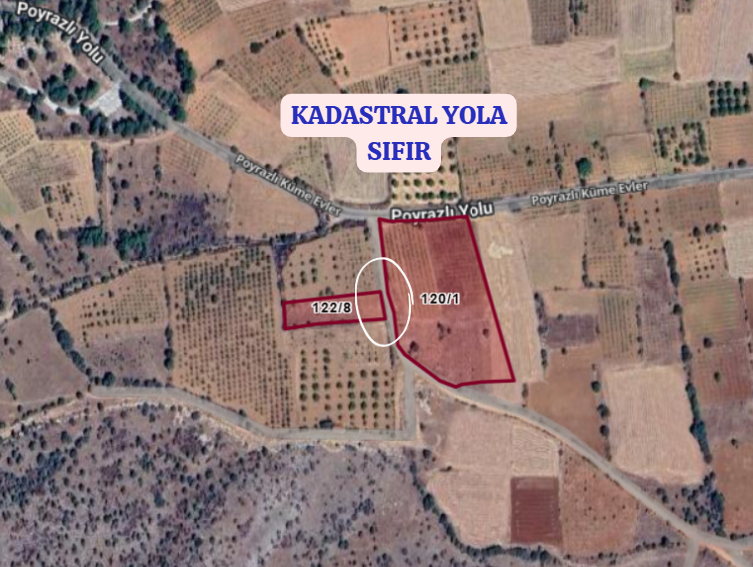 DENİZLİ BEKİLLİ POYRAZLI   KÖYÜNDE   1.488  M²  BAĞ  SATILIKTIR - DENİZLİ BEKİLLİ fotoğraf 3