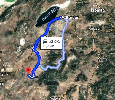 BURDUR KEMER KONAK  MAH. 6.800M² TARLA SATILIKTIR - BURDUR KEMER fotoğraf 4