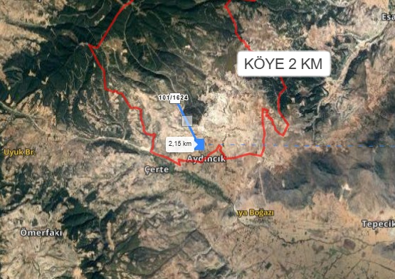 KÜTAHYA EMET AYDINCIK KÖYÜ’NDE 5900 M² TARLA SATILIKTIR - KÜTAHYA EMET fotoğraf 4
