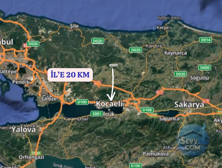 KOCAELİ KANDIRA ÇAKMAKLAR KÖYÜNDE 206 M² TARLA SATILIKTIR - Kocaeli Kandıra fotoğraf 7