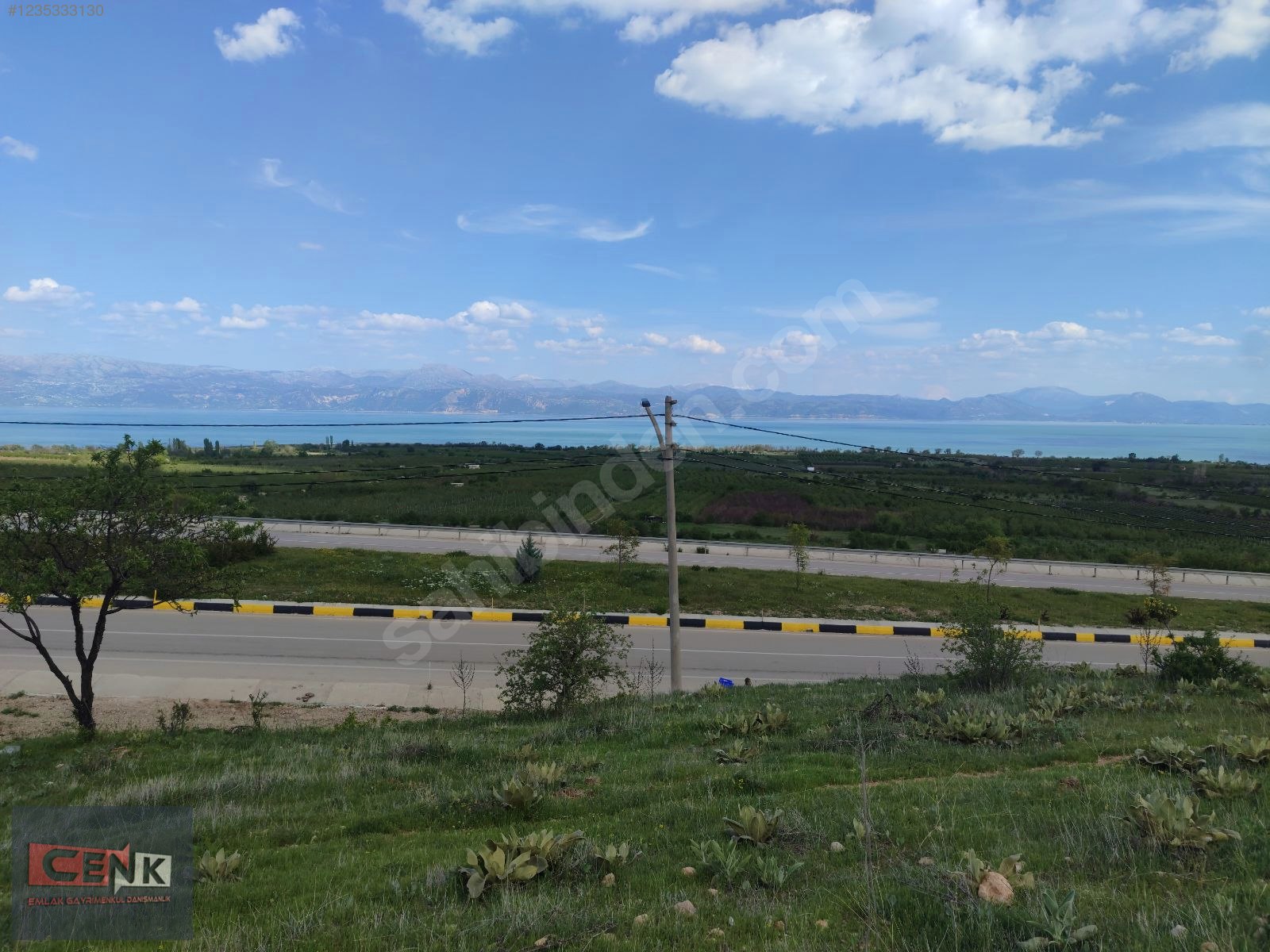 BARLA MERKEZDE MUHTEŞEM GÖL MANZARALI SATILIK ARSA - ISPARTA EĞİRDİR fotoğraf 6