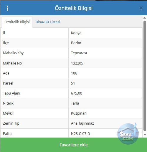 KONYA BOZKIR TEPEARASI NDA 675 M² TARLAMIZ SATILIKTIR - KONYA BOZKIR fotoğraf 2