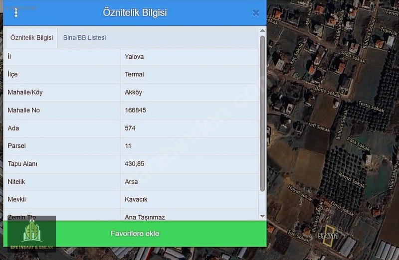 MERKEZİ KONUMDA VİLLA İMARLI ARSA YATIRIMLIK&YAŞAMLIK FIRSAT - YALOVA TERMAL fotoğraf 2