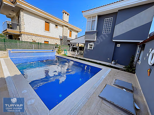TURYAP ÇEŞME ŞİFNE'de HAVUZLU MÜSTAKİL 3+1 VİLLA - İZMİR ÇEŞME fotoğraf 34