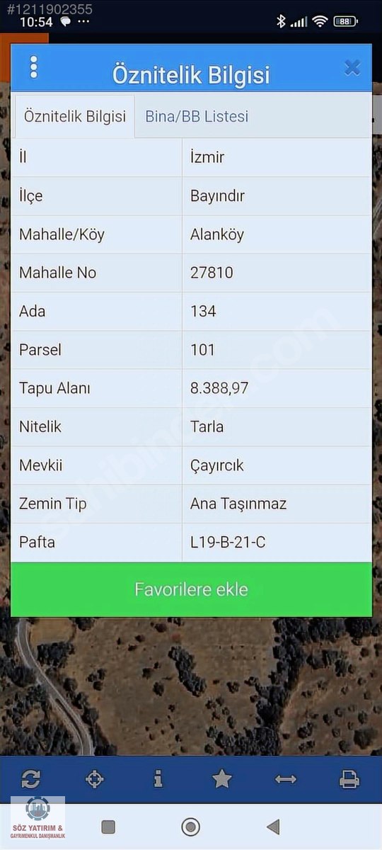 SÖZ GAYRİMENKULDEN; BAYINDIR ALANKÖY ASFALT YOLA SIFIR TEK TAPU, - İZMİR BAYINDIR fotoğraf 5