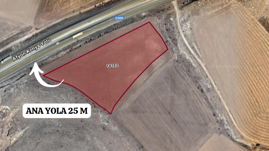 KONYA ILGIN ARGITHANI KÖYÜ'NDE 10.872 M² KÖYÜ'NDE TARLA SATILIK. - KONYA ILGIN fotoğraf 3
