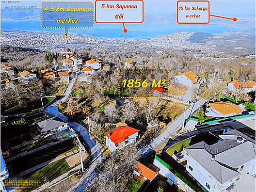 SAPANCADA GÖL MANZARALI, HAYALLERİNİZİ İNŞA EDEBİLECEĞİNİZ ARSA - SAKARYA SAPANCA fotoğraf 37