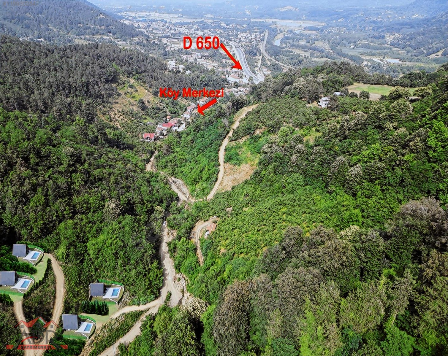 SAKARYA GEYVE KARAÇAM MAH 2300M2 ARSA İÇİNDE SATILIK BUNGALOV - SAKARYA GEYVE fotoğraf 17