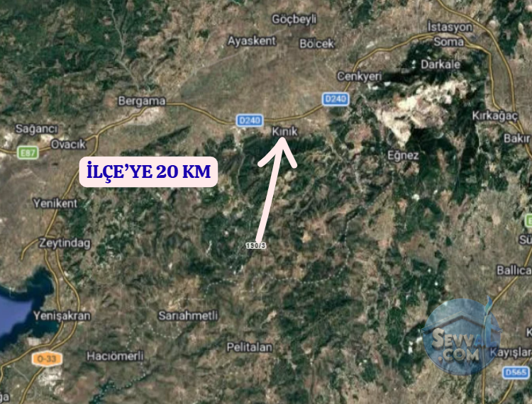 İZMİR KINIK ÖRTÜLÜ  KÖYÜNDE  4.531 M²  TARLA SATILIKTIR  ALICISINA ŞİMDİDEN HAYI - İZMİR KINIK fotoğraf 6