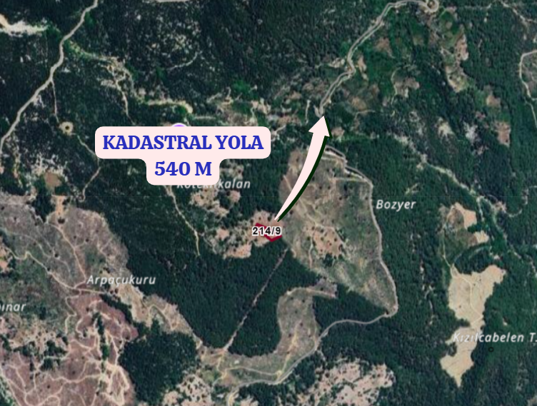 ANTALYA KUMLUCA KARACAÖREN KÖYÜNDE 2.889 M²  TARLA  SATILIKTIR - ANTALYA KUMLUCA fotoğraf 3