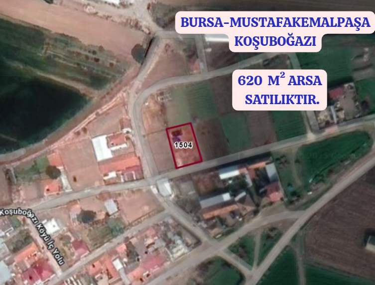 BURSA MUSTAFAKEMALPAŞA KOŞUBOĞAZI  KÖYÜNDE  620 M² ARSA SATILIKTIR. - BURSA MUSTAFAKEMALPAŞA fotoğraf 2