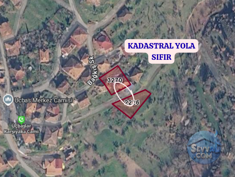 KÜTAHYA ŞAPHANE ÜÇBAŞ  KÖYÜNDE 611 M²  BAHÇE  SATILIKTIR - KÜTAHYA ŞAPHANE fotoğraf 3