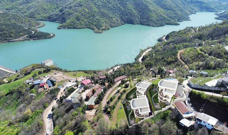 YUVACIK BARAJI VE ŞEHİR MANZARALI VİLLA İMARLI KUPON ARSA - KOCAELİ BAŞİSKELE fotoğraf 3