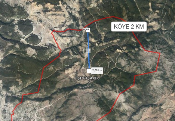 KÜTAHYA HİSARCIK ŞEYHÇAKIR KÖYÜ’NDE 8501 M² TARLA SATILIKTIR - KÜTAHYA HİSARCIK fotoğraf 4