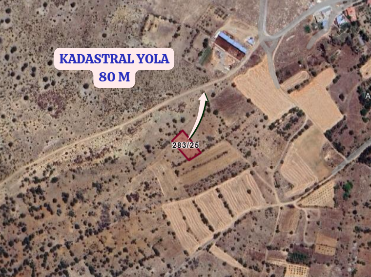 KONYA ÇUMRA ÇİÇEK  KÖYÜNDE 1.028  M² TARLA  SATILIKTIR - KONYA ÇUMRA fotoğraf 3