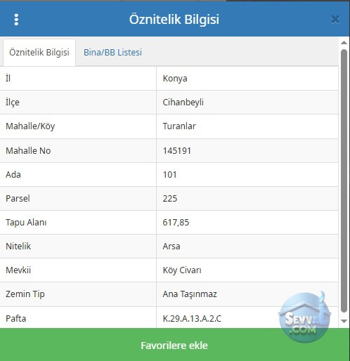 KONYA CİHANBEYLİ TURANLAR DA 617 M² ARSAMIZ SATILIKTIR - KONYA CİHANBEYLİ fotoğraf 2