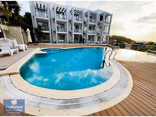 ÇEŞME MERKEZDE KİRALIK HAVUZLU REZİDANS 1+1 DAİRE - İZMİR ÇEŞME fotoğraf 30
