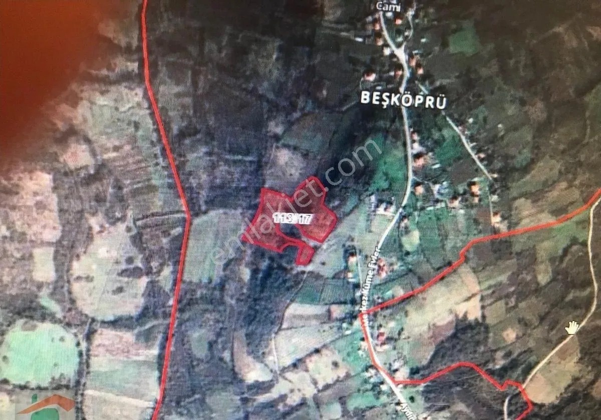 Beşköprü Köyü İmarlı 14.000 M2 Arsa 1/2 Hissesi Satılık - BARTIN MERKEZ fotoğraf 2