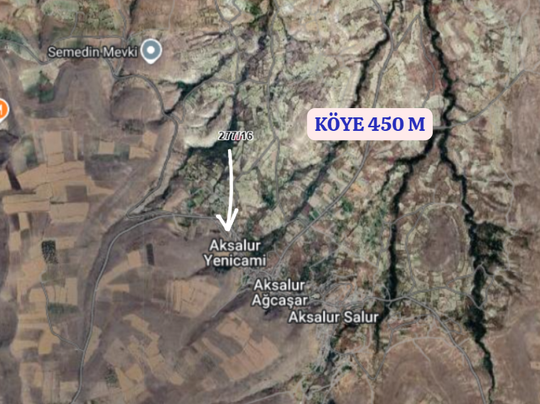 NEVŞEHİR ÜRGÜP AKSALUR YENİCAMİ  KÖYÜNDE 798 M² BAHÇE  SATILIKTIR - NEVŞEHİR ÜRGÜP fotoğraf 4