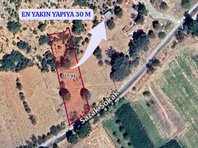 UŞAK SİVASLI SAZAK KÖYÜNDE 1.075 M² ARSA SATILIKTIR - UŞAK SİVASLI fotoğraf 3