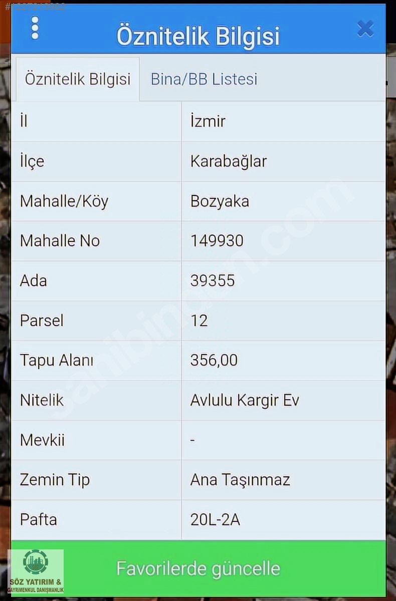 SÖZ YATIRIMDAN; YÜZBAŞI ŞERAFETTİN MAHALLESİNDE AVLULU KAGİR EV - İZMİR KARABAĞLAR fotoğraf 3